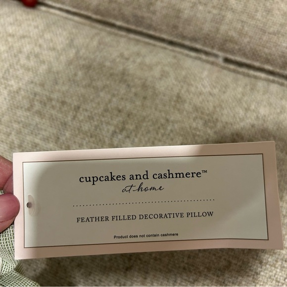 New w tag Floral Bunny Embroidered Pillow - Picture 3 of 3